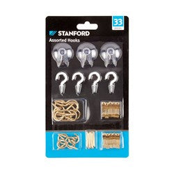 HOOKS KIT ASST PK33