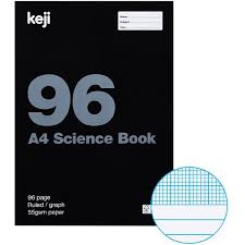 A4 SCIENCE EXERCISE BOOK 96PGS