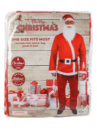 5 PIECE ADULT SANTA SUIT