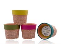 CITRONELLA CANDLE IN TERRACOTTA POT