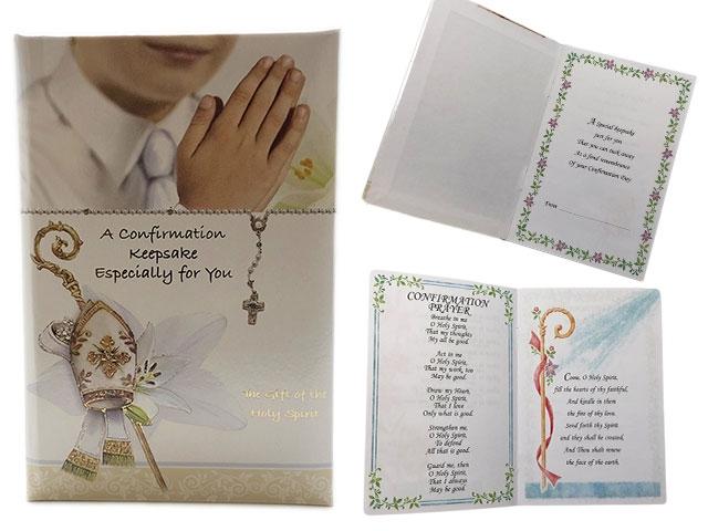 CONFIRMATION KEEPSAKE BOY