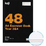 A4 EXERCISE BOOK YR 3/4 48PG