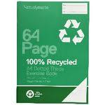 A4 EXERCISE BOOK 64PGS STUDYMATE RECYC