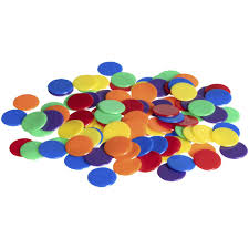 COUNTERS 30PC 19MM ASST CLRS
