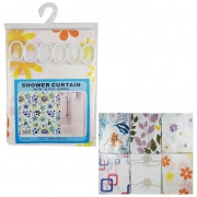 SHOWER CURTAIN PLASTIC 180X