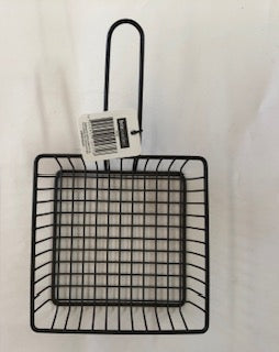 WIRE SERVING BASKET W/HANDLE 26X15X6CM