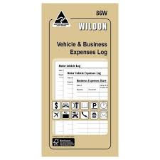 VEHICLE LOG BOOK WILDON 86W