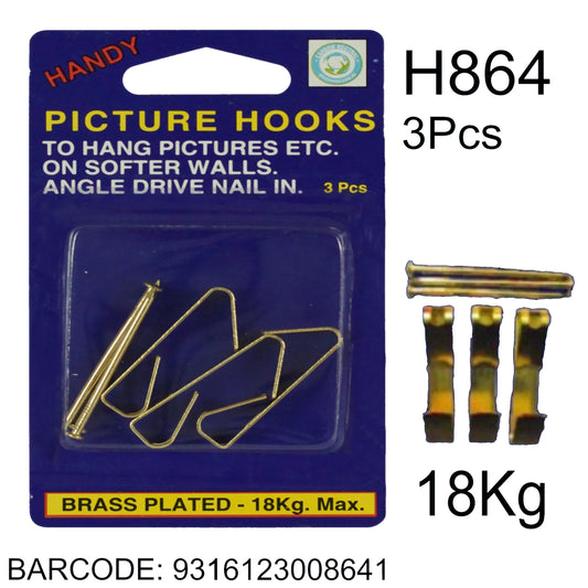 PICTURE HOOKS 3PC 18KG