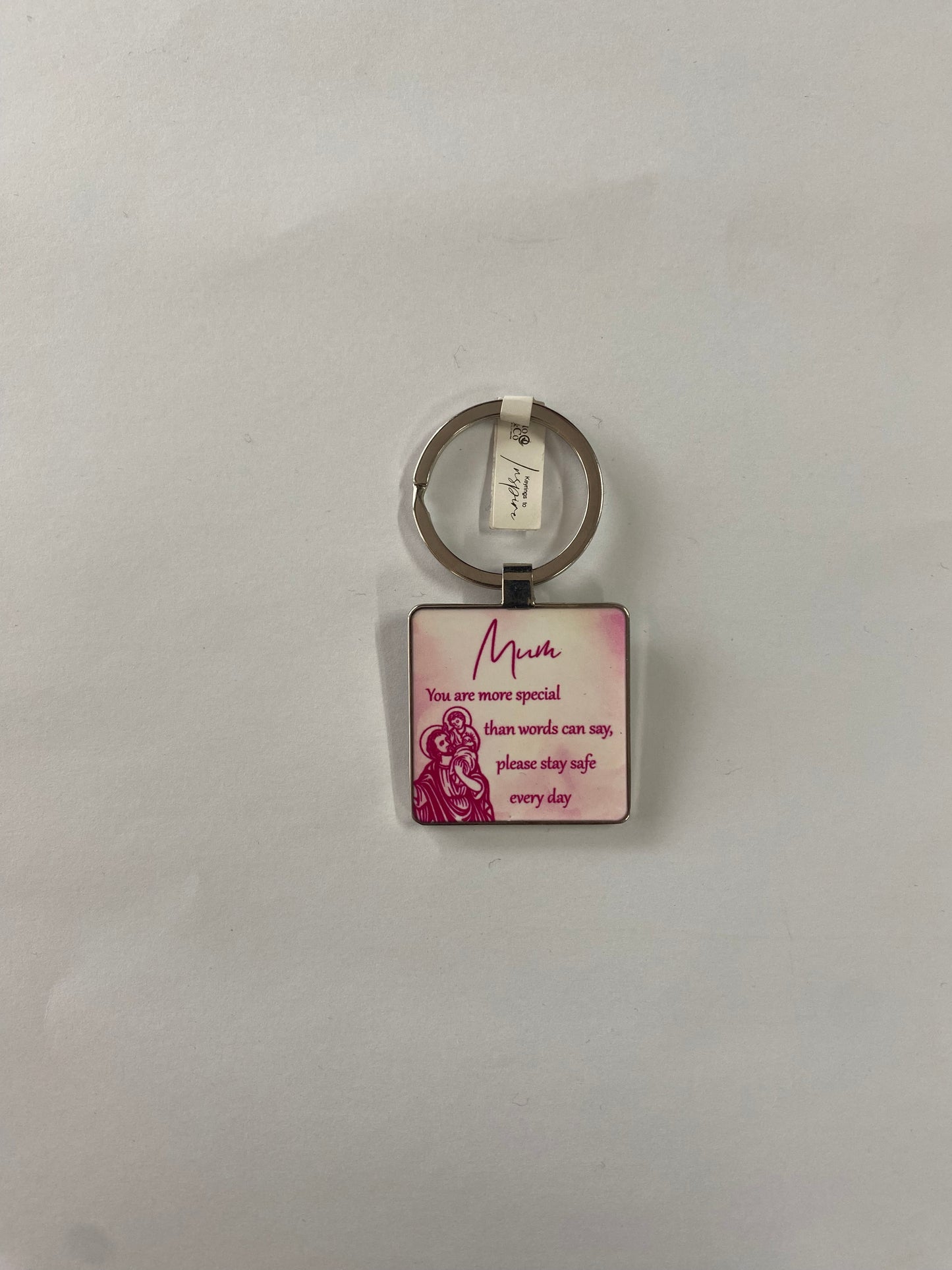 KEYRING ST CHRISTOPHER MUM