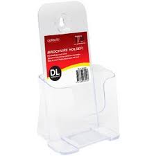 BROCHURE HOLDER CLEAR