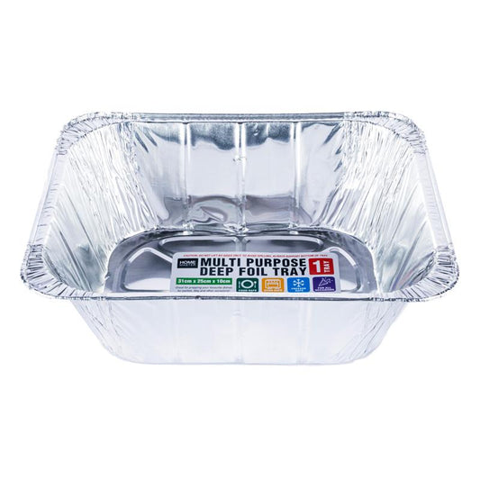 FOIL TRAY DEEP 31.5X25.5X10.2CM