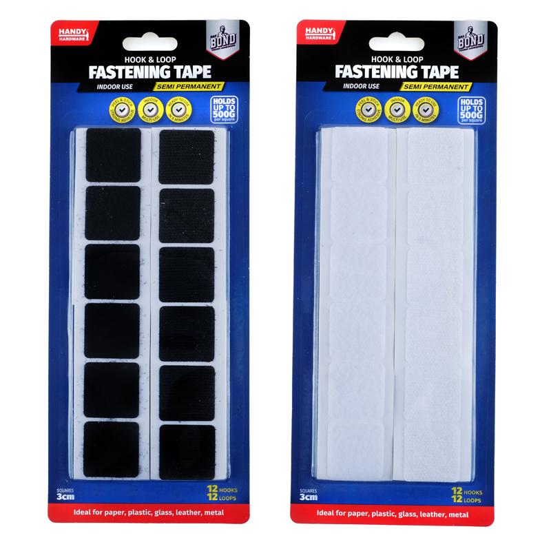 HOOK & LOOP TAPE SQR 30X30