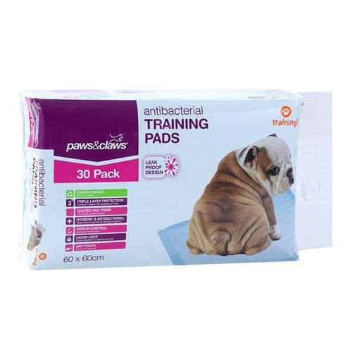 PUPPY TRAINING PADS 30PK 60X60CM ANTIBA