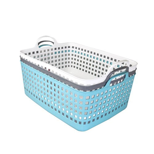 LAUNDRY BASKET TOTE 50X35X24CM