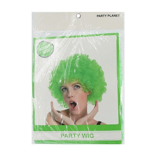 WIG AFRO GREEN