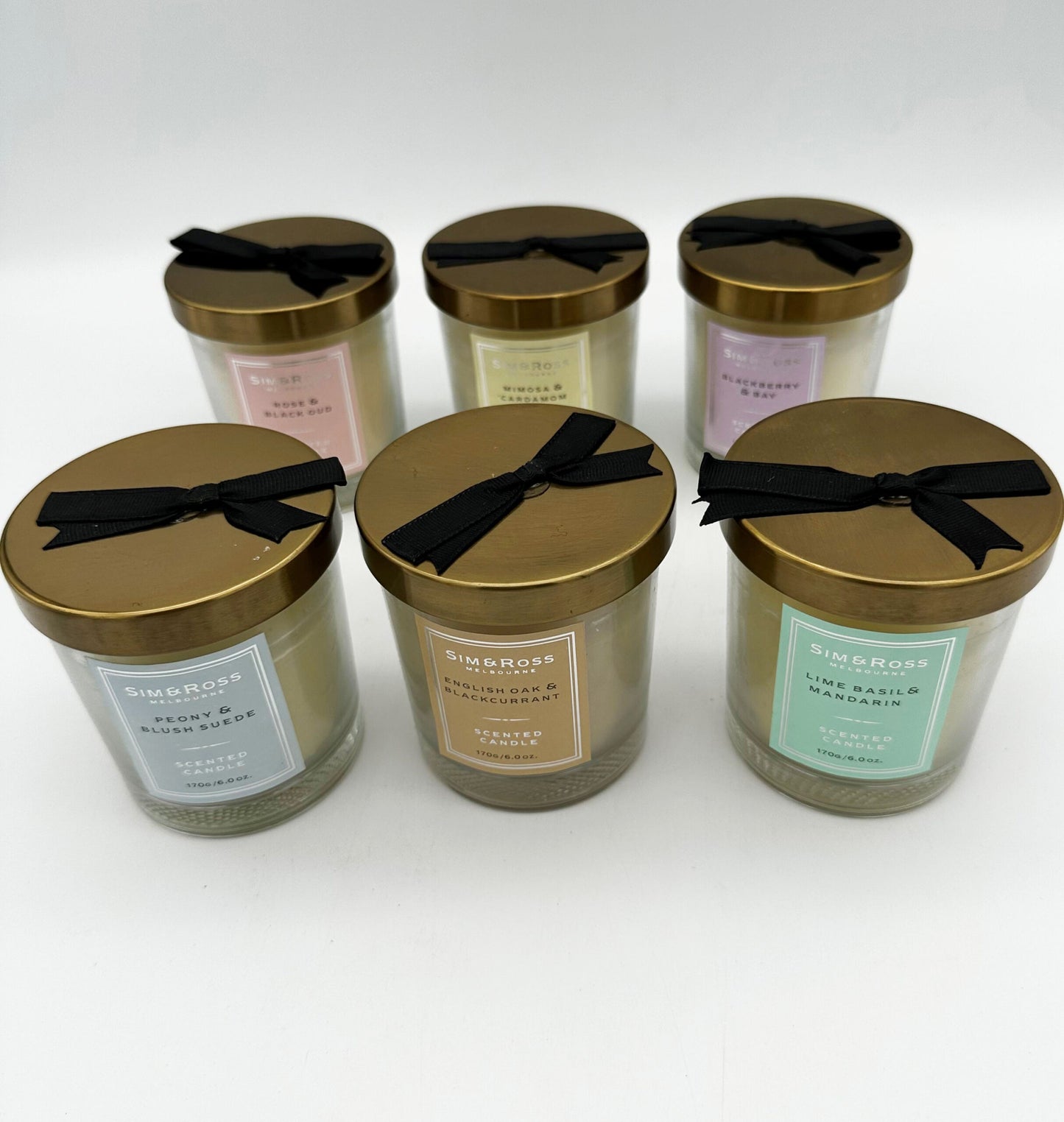 CANDLE SCENTED SIM & ROSS ASST