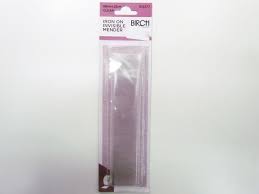 IRON ON MENDING PATCH CLEAR