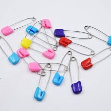 SAFETY PINS CHILD SAFE ASST CLRS