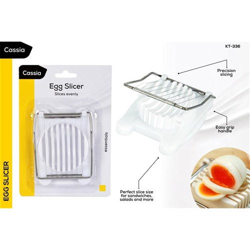 EGG SLICER S/S 15X8X2CM