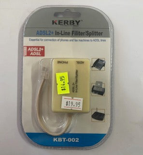 ADSL2 IN LINE FILTER/SPLITTER