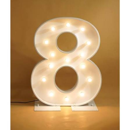 LIGHT NUMBER 8