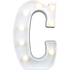 LIGHT LETTER C