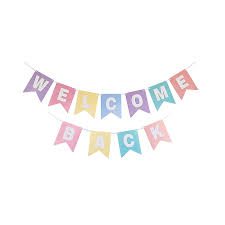 BANNER WELCOME BACK