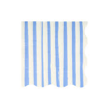 NAPKINS STRIPED BLUE