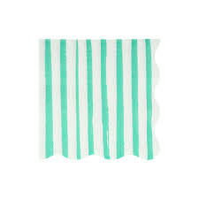 NAPKINS STRIPED MINT