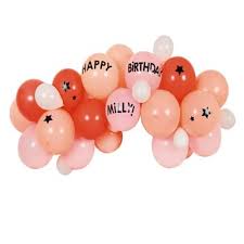 BALLOON KIT CUSTOMISABLE PINK