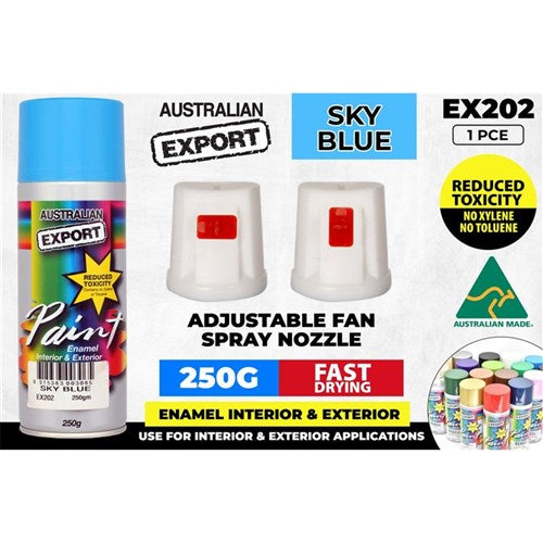 SPRAY PAINT EXPORT SKY BLUE
