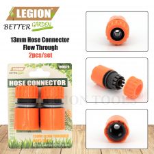 HOSE CONNECTOR FLOW THROUGH