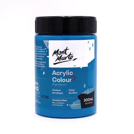 STUDIO ACRYLIC PAINT 300ML CERU BLUE