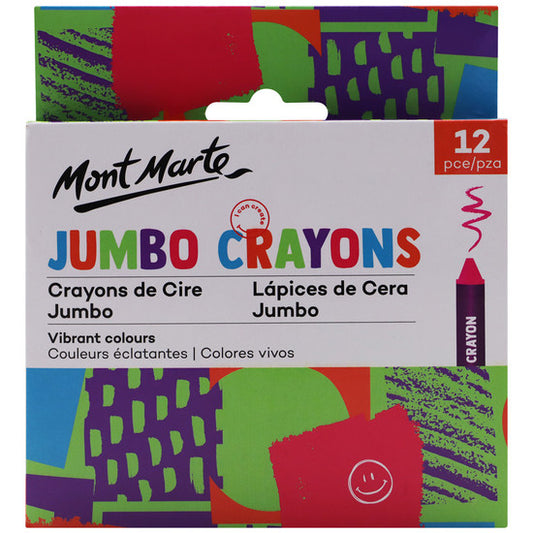 CRAYONS JUMBO 12PC