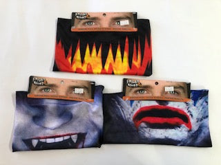 HALLOWEEN ADULT SCARY MOUTH MASK