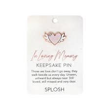 PIN KEEPSAKE IN LOVING MEMORY