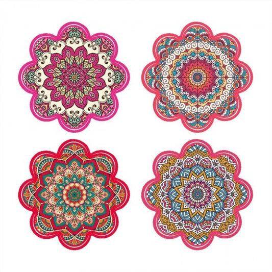 COASTERS MANDALA PK4 11CM