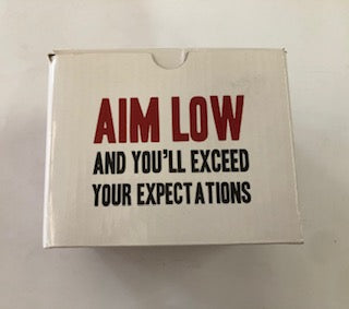 MUG AIM LOW