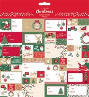 XMAS GIFT TAGS 168PC TRAD