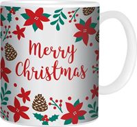 XMAS MUG FOILAGE