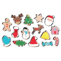 XMAS COOKIE CUTTERS 15PC