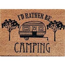 MAT LATEX COIR RATHER BE CAMPING 40X55CM