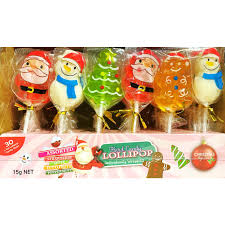 XMAS LOLLIPOPS 30PK