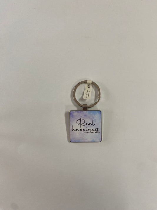 KEYRING TO INSPIRE REAL HAPPINESS