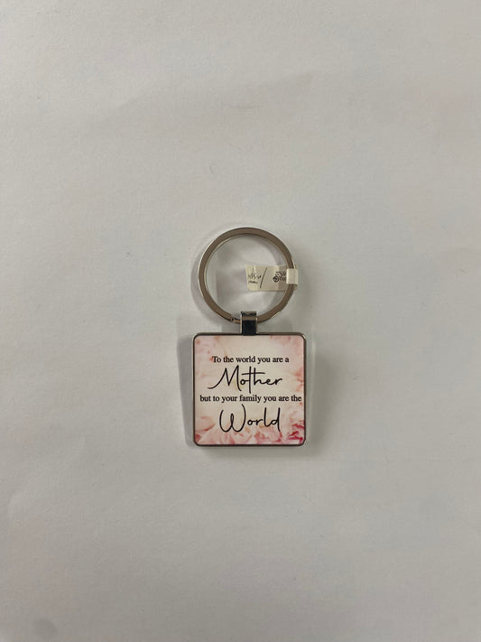 KEYRING TO INSPIRE MOTHER