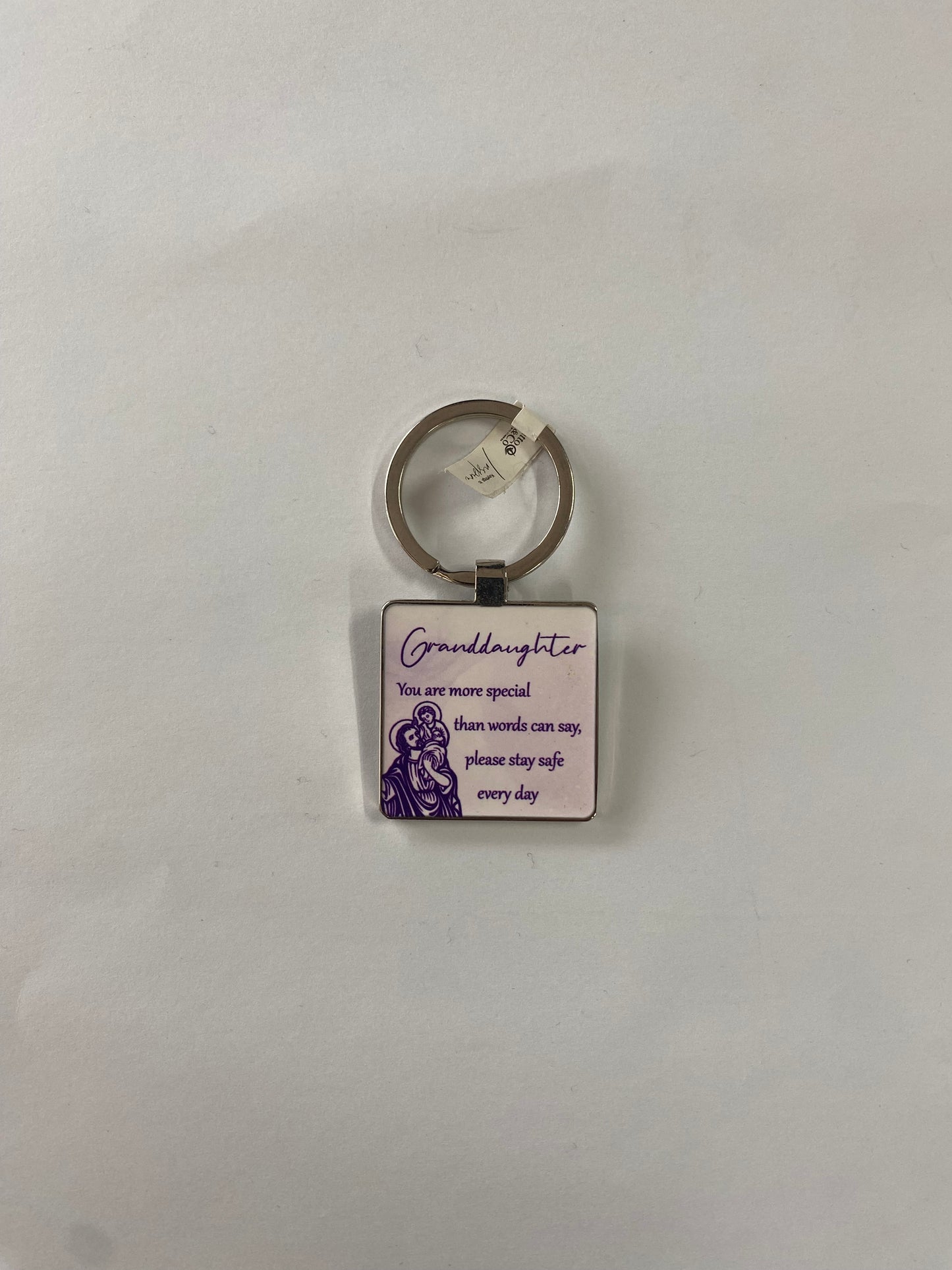 KEYRING ST CHRISTOPHER GRANDDAUGHTER