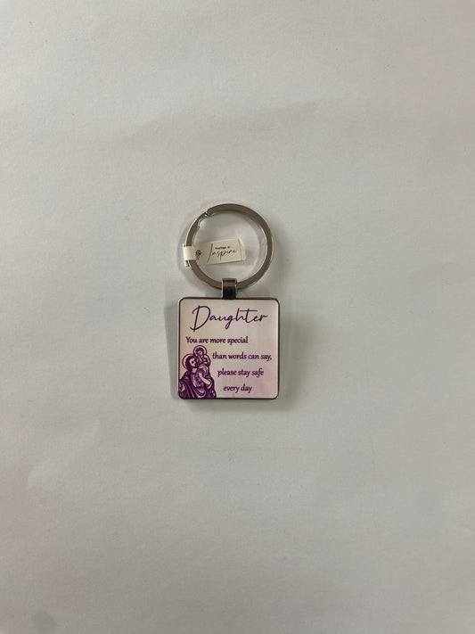 KEYRING ST CHRISTOPHER DAUGHTER