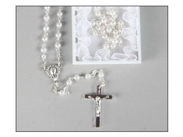 ROSARY BEADS MY FIRST WHITE