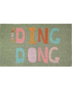 DOOR MAT DING DONG