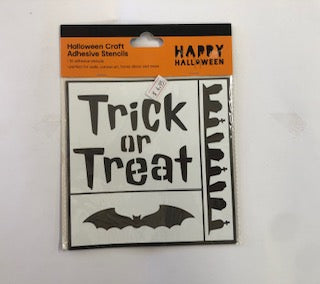 HAPPY HALLOWEEN STENCILS